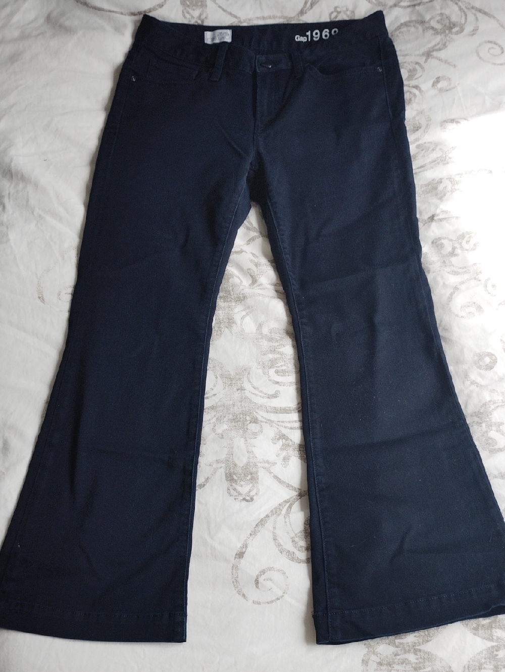 GAP 1969 Long & Lean Navy Blue Pants Size 28/6